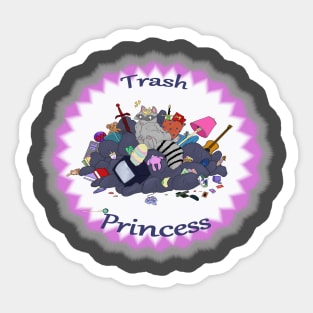 Trash Princess Sticker